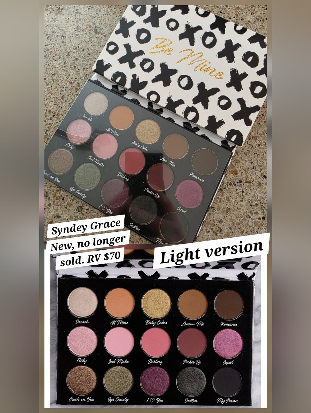 Sydney Grace Be Mine Eyeshadow Palette - light version
